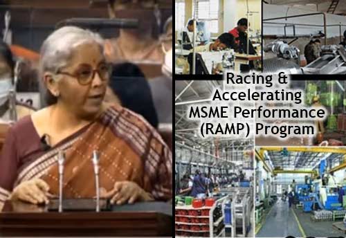 What is the Rs 6000 Crore RAMP Program for MSMEs and How Will It Help Them?
